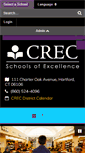 Mobile Screenshot of crecschools.org